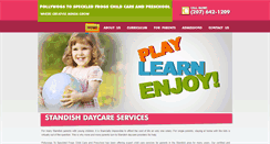 Desktop Screenshot of pollywogspreschool.com